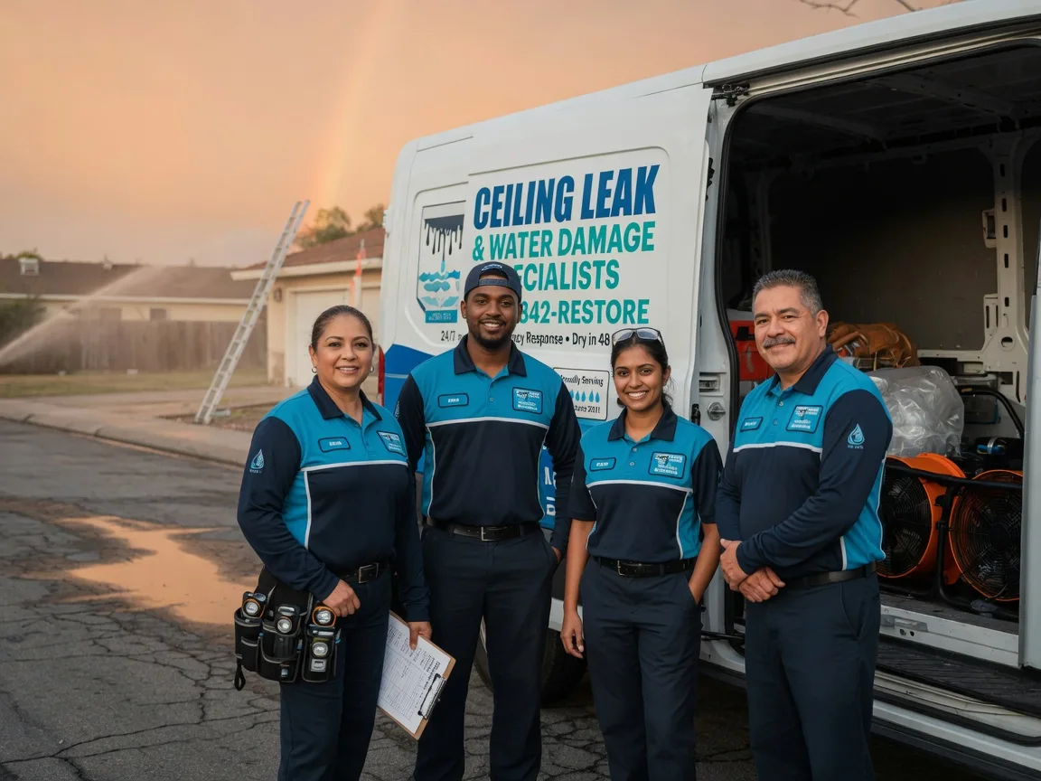 Ceiling Leak Cleanup company in Elmendorf, TX